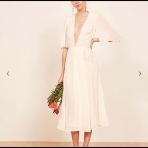 NWT Reformation Rhodes Wrap Dress